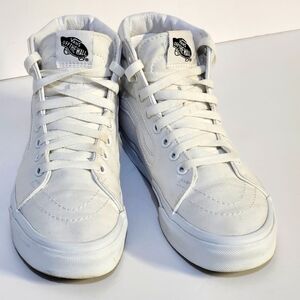 Vans White High Tops Womens Size 7